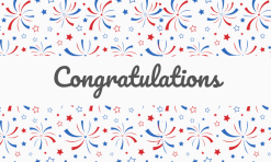 Gift Card Congratulations