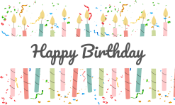 Gift Card Happy Birthday