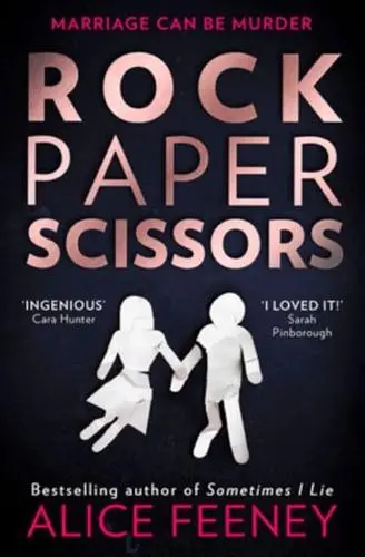 Cover of Rock Paper Scissors paperback book - Scottish thriller fiction