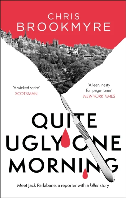 Cover of Quite Ugly One Morning paperback book - Scottish thriller fiction