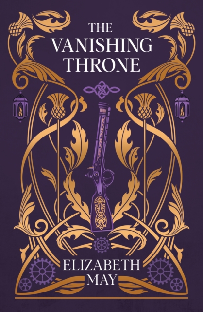 The Vanishing Throne paperback book - Scottish fantasy fiction
