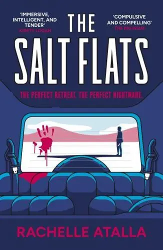 Cover of The Salt Flats paperback book - Scottish mystery fiction