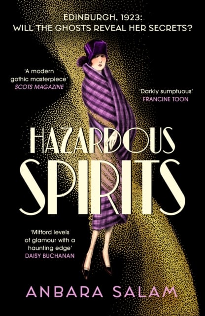 Cover of Hazardous Spirits paperback book - Scottish historical fiction