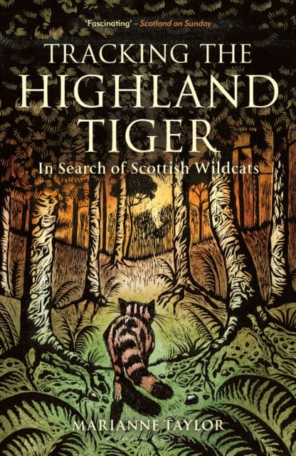 Cover of Tracking The Highland Tiger paperback book - Scottish travel writing