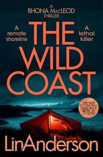 Cover of The Wild Coast paperback book - Scottish crime fiction