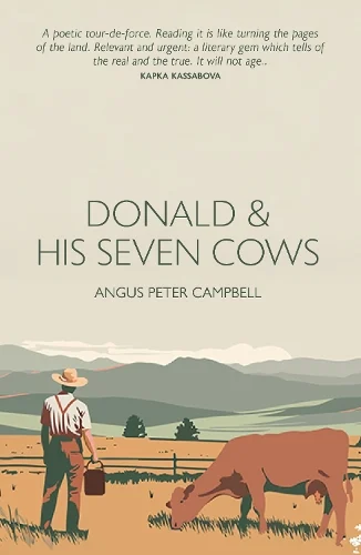 Cover of Donald and his seven cows paperback book - Scottish modern fiction