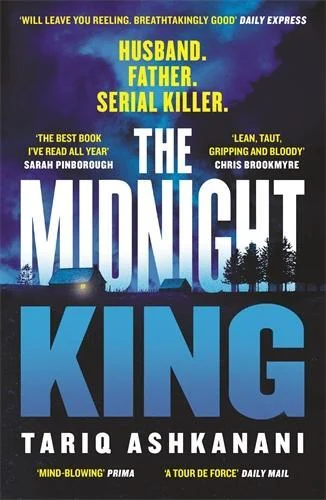 Cover of The Midnight King paperback book - Scottish crime fiction