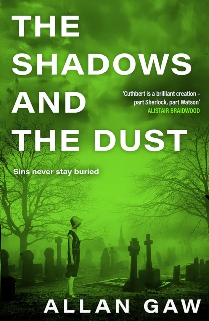 Cover of The Shadows and the Dust paperback book - Scottish historical fiction