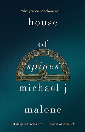 Cover of House of Spines paperback book - Scottish crime fiction