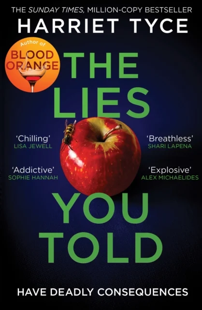 Cover of The Lies You Told paperback book by Harriet Tyce
