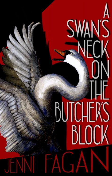 Cover of A Swan's Neck on the Butcher's Block paperback book by Jenni Fagan