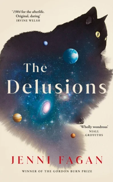Cover of The Delusions hardback book by Jenni Fagan