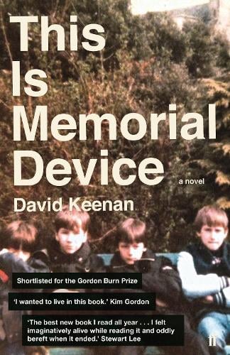 Cover of This is Memorial Device paperback book by David Keenan