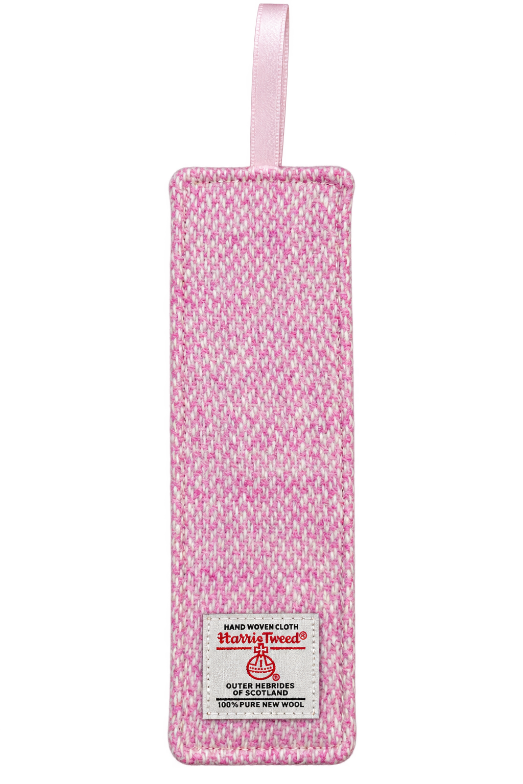 Genuine Harris Tweed & Liberty Fabric Bookmark - Pink Gradient